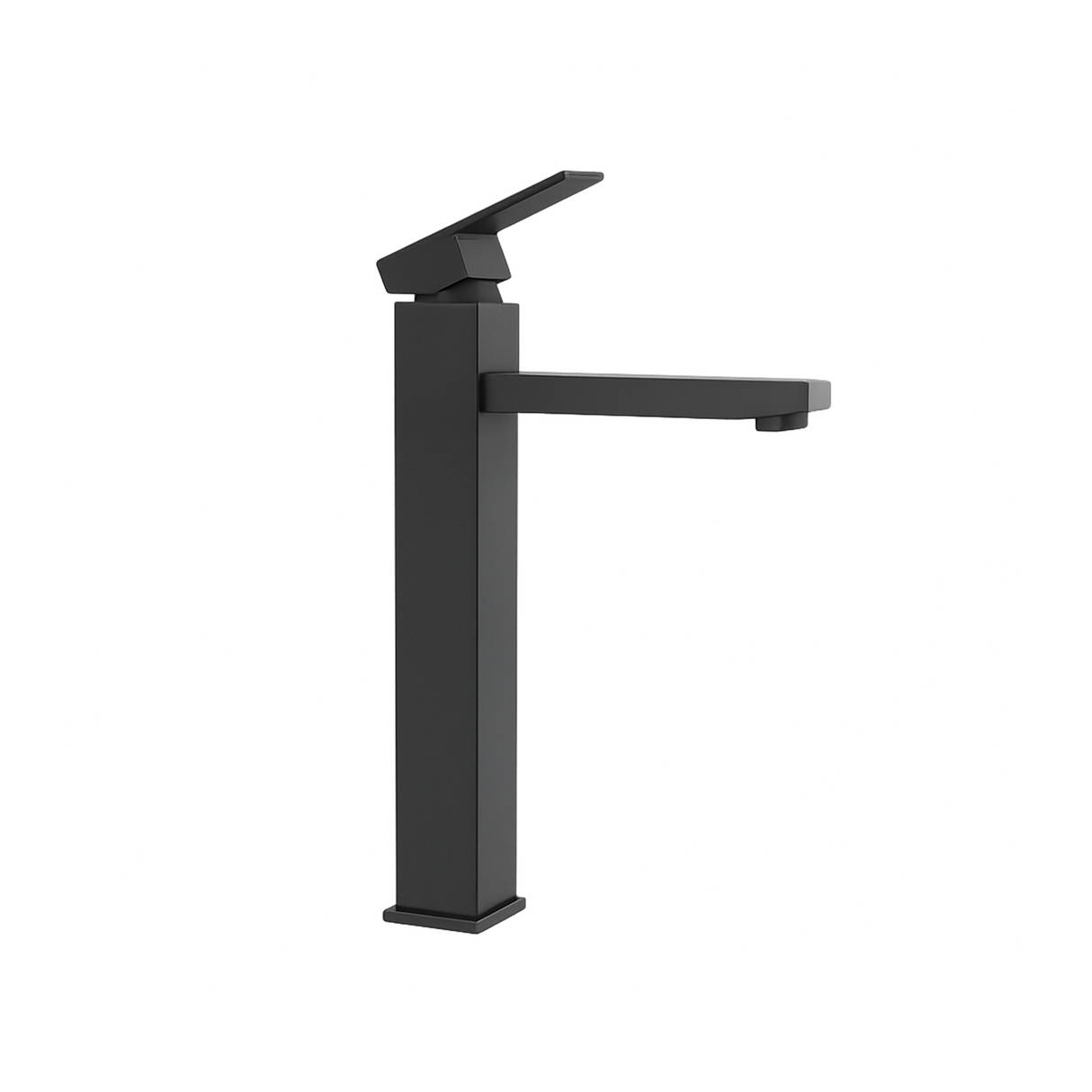 Robinet de lavabo en acier inoxydable Grand taille pour comptoir ou installation encastrée