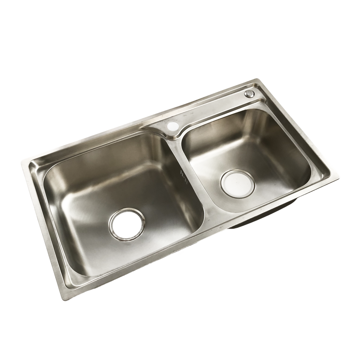 Évier de Cuisine, Double cuve en Acier Inoxydable