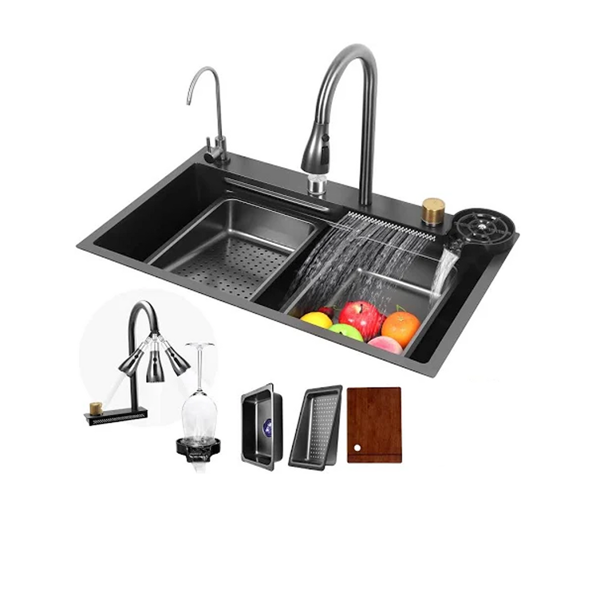 Evier Cascade Multifonction