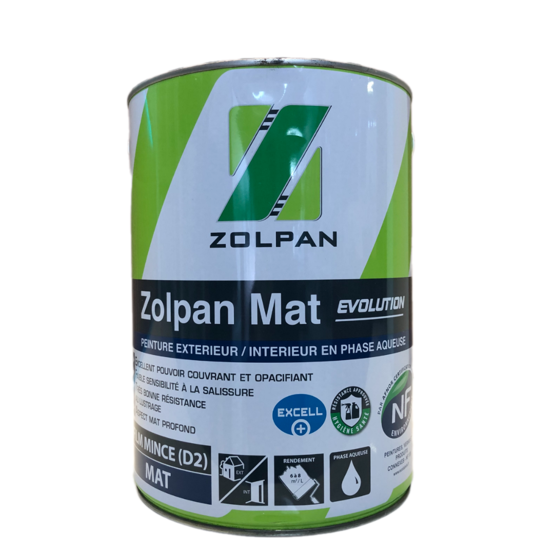 Peinture Zolpan Mat evolution