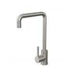 Robinet Cuisine, Mitigeur Cuisine Pivotant à 360, Acier Inoxydable, Forme en L