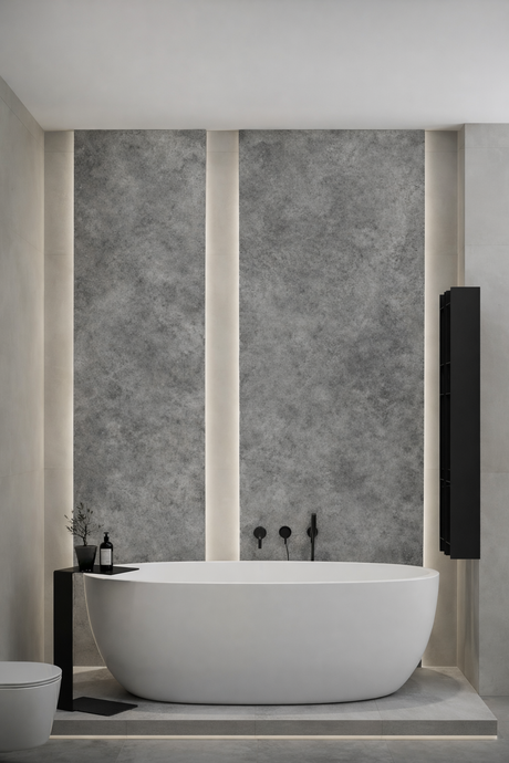 Crédence Concrete Grey PVC