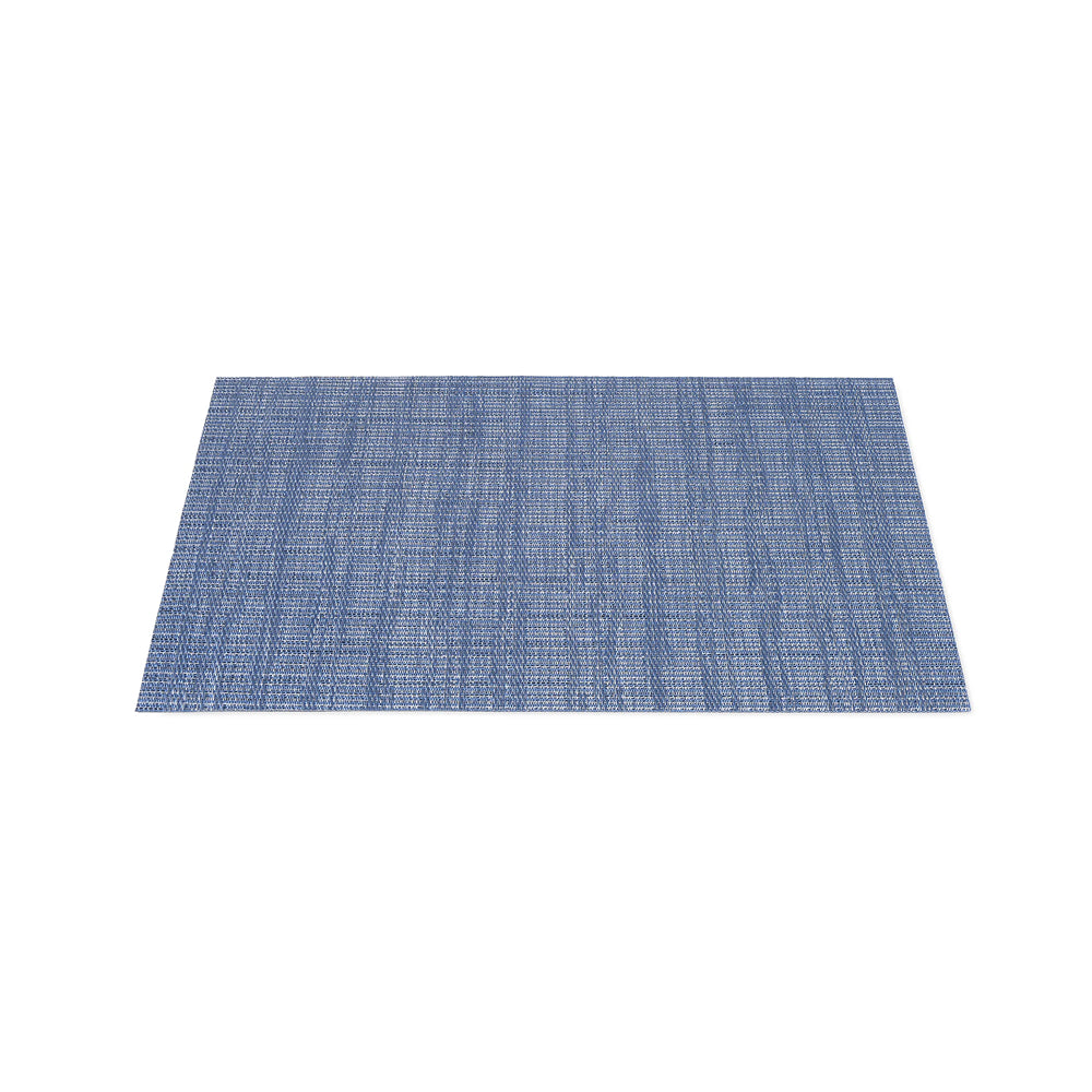 Set de table bleu en tissu tissé serré, sous-verres, napperons pour repas, Pratique et Élégant pour Votre Table