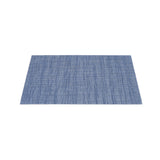 Set de table bleu en tissu tissé serré, sous-verres, napperons pour repas, Pratique et Élégant pour Votre Table