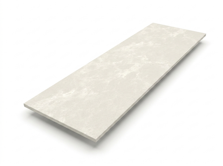 Plan de travail Quartz Ivory Polaris - vue complète