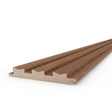 Lames Mural 3D PVC/MDF Mat Teak 107