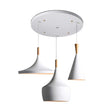 Suspension nordique blanche XL5003-3W